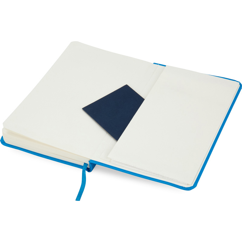 Книга записна Axent Partner 8301-07-A, A6-, 95x140 мм, 96 аркушів, клітинка, тверда обкладинка, блакитна. Фото 6