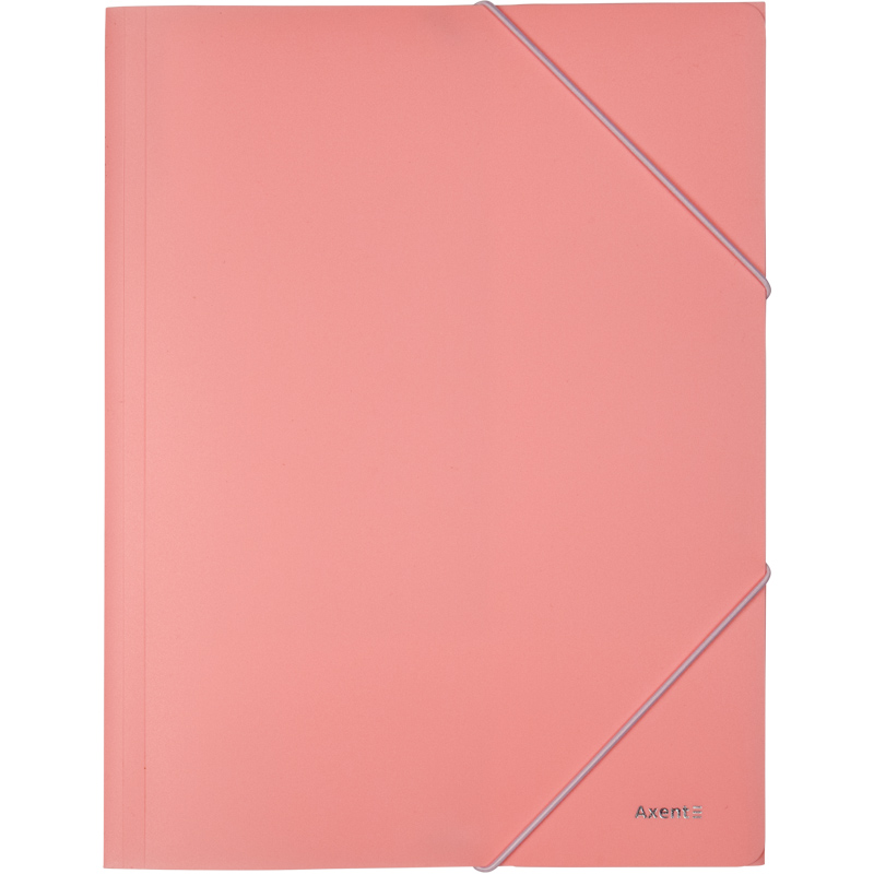 Папка на гумках Axent Pastelini 1504-10-A, А4, рожева