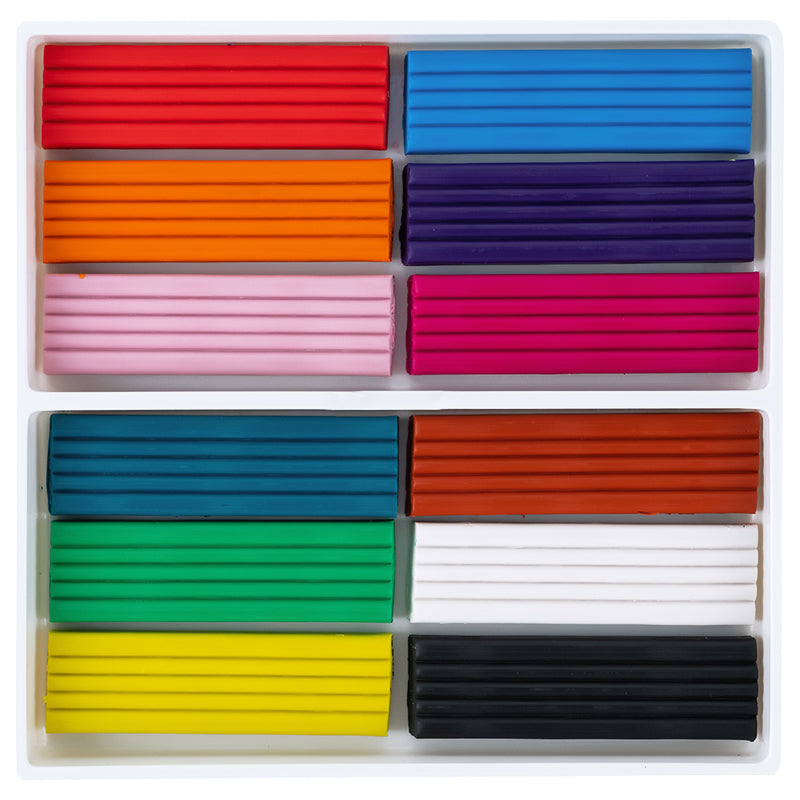 Пластилін Kite Classic K-1086, 12 кольорів, 240 г. Фото 3