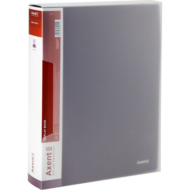 Дисплей-книга Axent 1280-11-A, A4, 80 файлів, сливова. Фото 2
