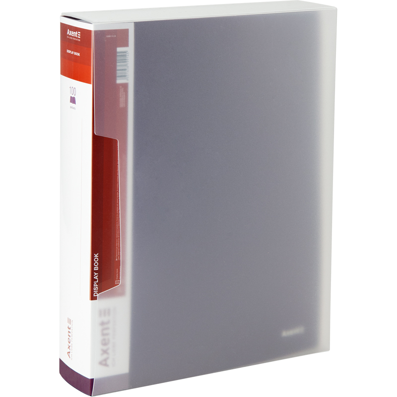 Дисплей-книга Axent 1200-11-A, A4, 100 файлів, сливова. Фото 2