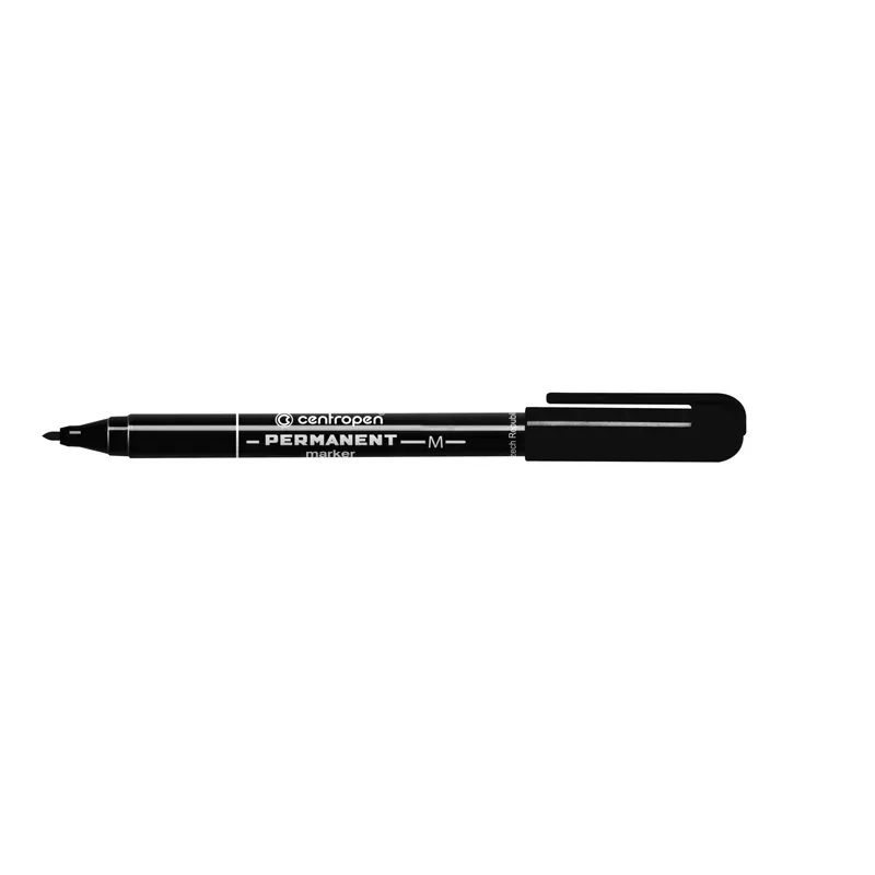 Маркер Centropen Permanent 1 мм чорний 2846/01