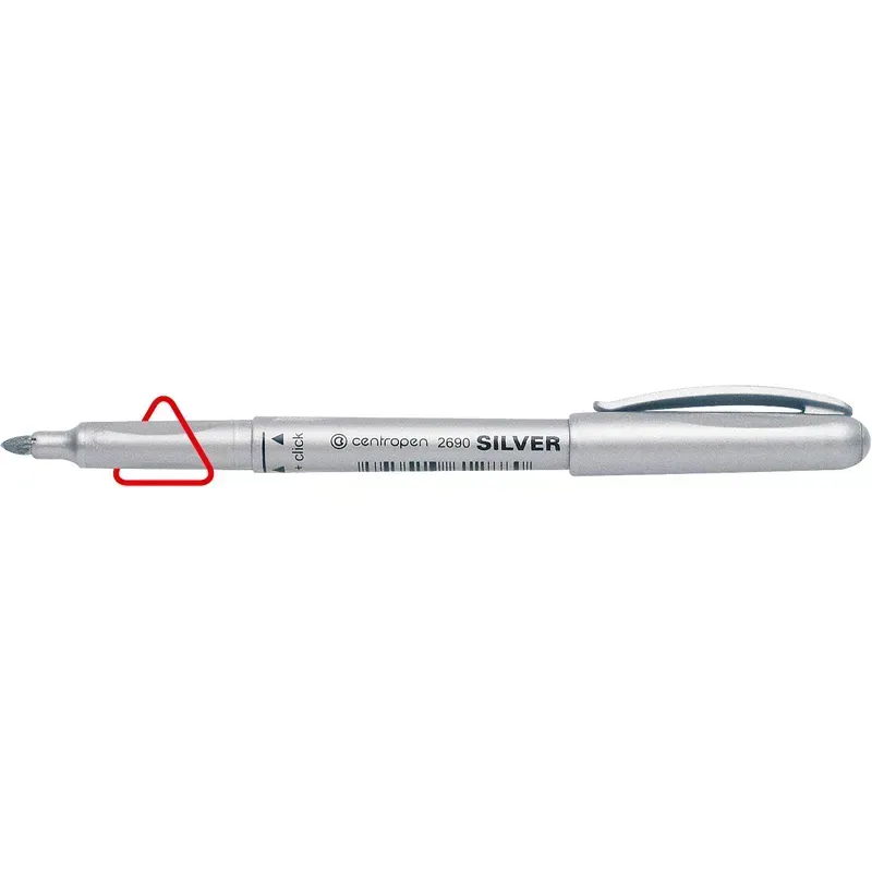 Маркер Centropen Silver 2690 1,5-3 мм срібний 2690/13