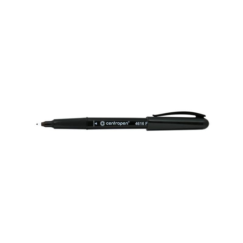Маркер Centropen CD-Liner ergoline, 0,6 мм чорний 4616/01