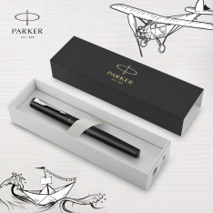 Ручка Parker Vector XL Metallic Black ролер 06 022. Фото 7