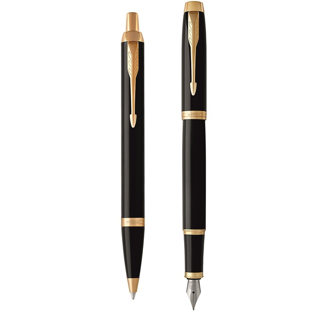 Набір Parker IM Black позолота перо+кулькова в подарунковій упаковці 22 092b19. Фото 2