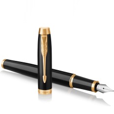 Набір Parker IM Black позолота перо+кулькова в подарунковій упаковці 22 092b19. Фото 3