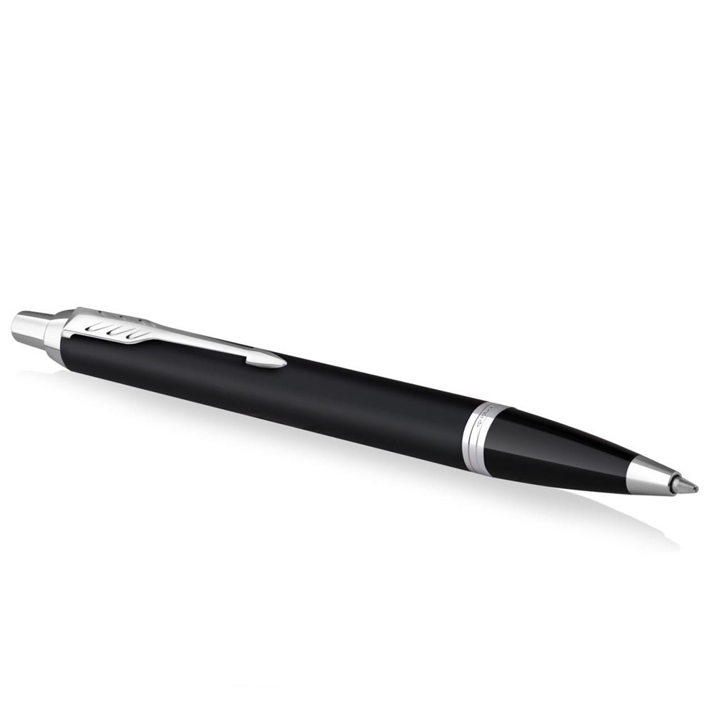 Набір Parker IM Matte Black хром перо+кулькова в подарунковій упаковці 	26 192b24. Фото 4