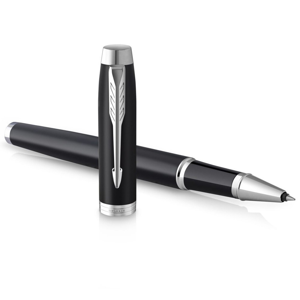 Набір Parker IM Matte Black хром ролер+кулькова в подарунковій упаковці 26 182b24. Фото 3