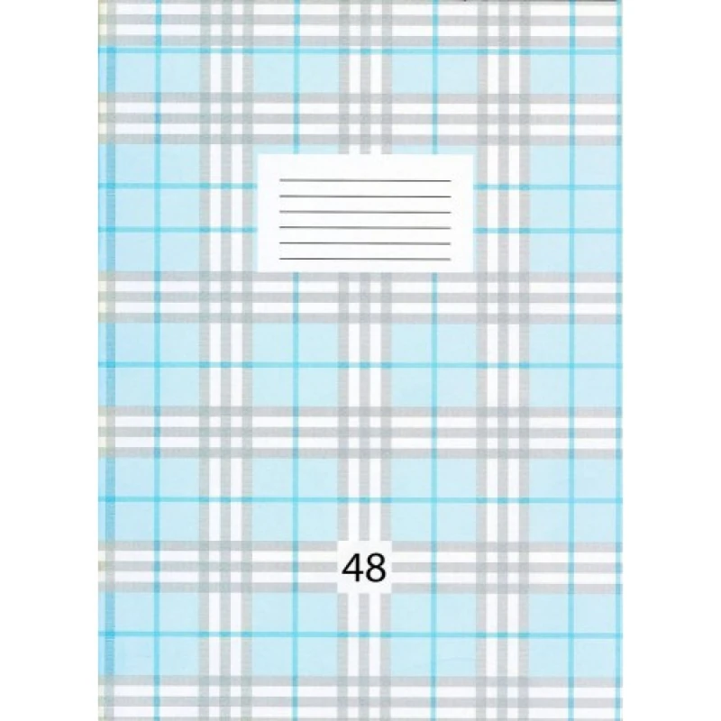 Канцелярська книга Офорт А4 48 аркушів, м'яка обкладинка КН4548К/4348К