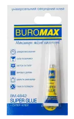 Супер-клей універсальний Buromax 3г BM.4842
