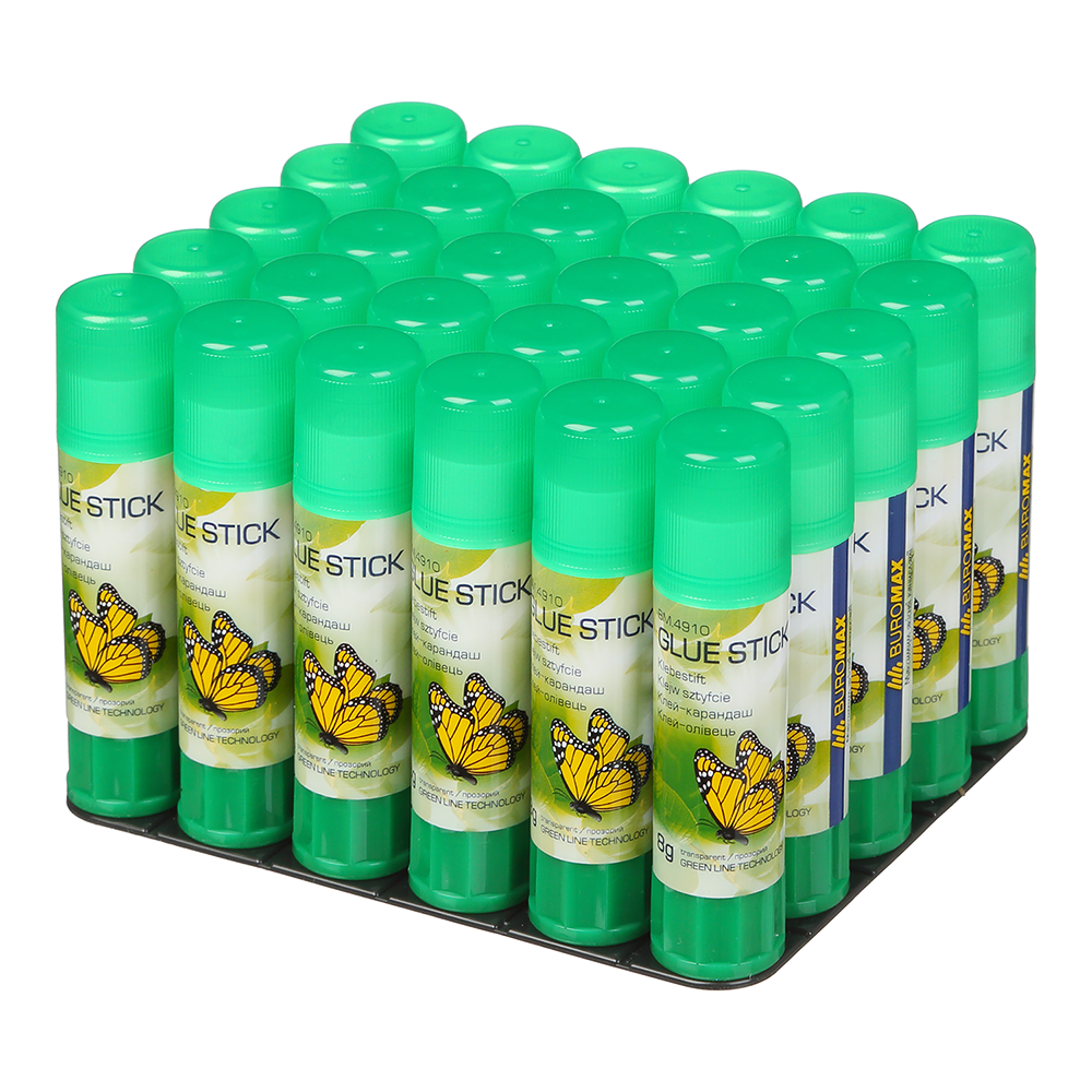 Клей-олівець PVP Buromax Eco-Line 8г. Фото 2