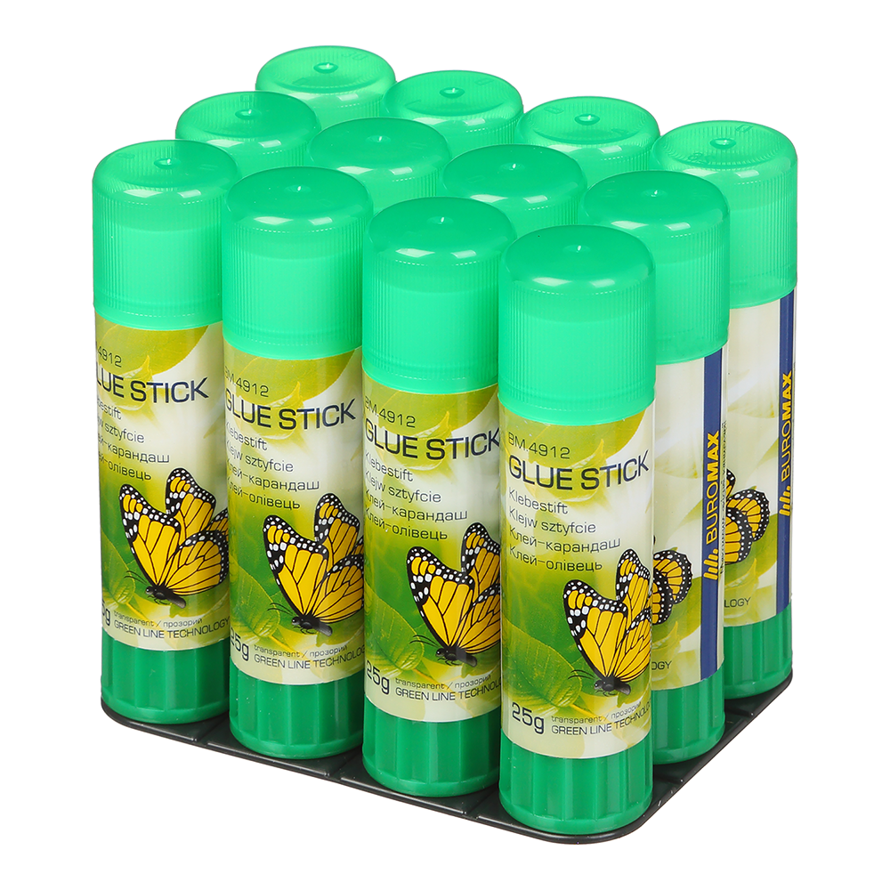 Клей-олівець PVP Buromax Eco-Line 25г. Фото 2
