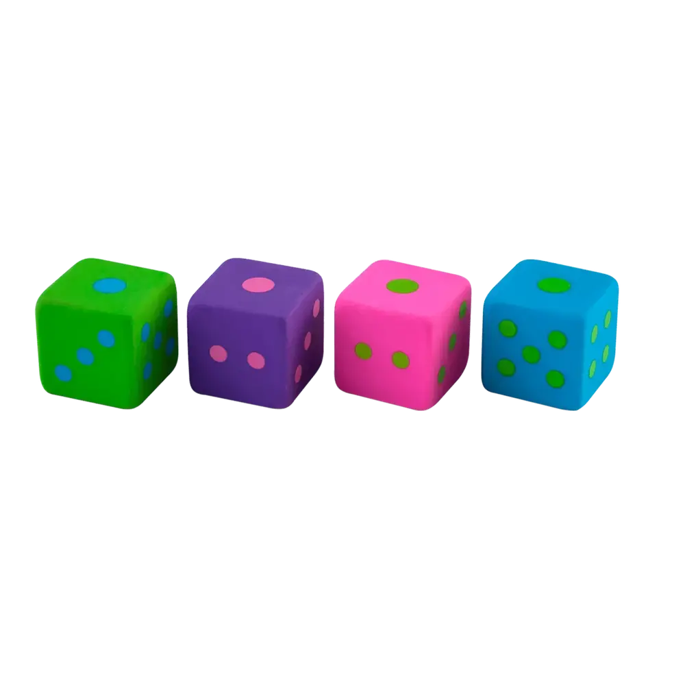 Гумка ZiBi Кубік 20x20x20 мм KIDS Line ZB.5460 (24 шт). Фото 2