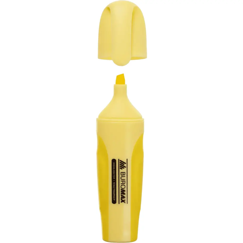 Текстовий маркер Buromax Pastel 2-4 мм ванільний BM.8905-47
