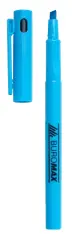 Текстовий маркер Buromax Neon Slim 1-4 мм синій BM.8907-02