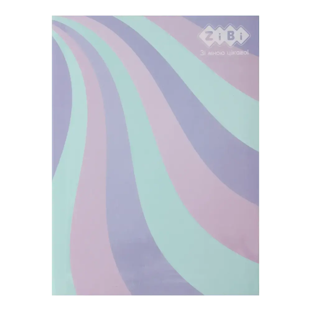 Блокнот Zibi PATTERN А5 64 аркуши в клітинку, блакитний ZB.12767-14
