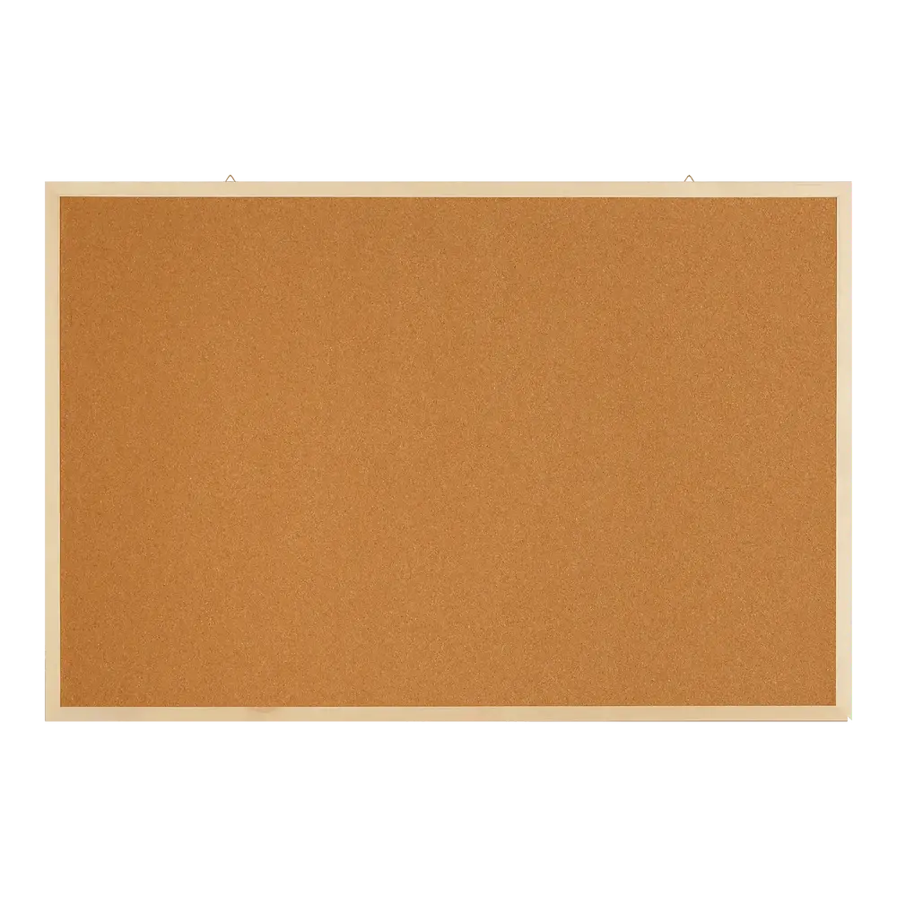Дошка коркова Buromax 60x90 см, дерев'яна рамка BM.0014