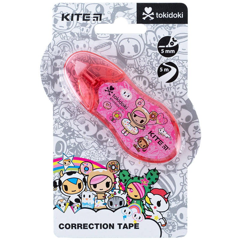 Стрічка корегуюча Kite tokidoki TK24-006, 5мм x 5м. Фото 2