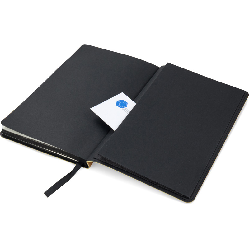 Книга записна Axent Partner Soft 8312-35-A, A5-, 125x195 мм, 96 аркушів, крапка, гнучка обкладинка, золота. Фото 6