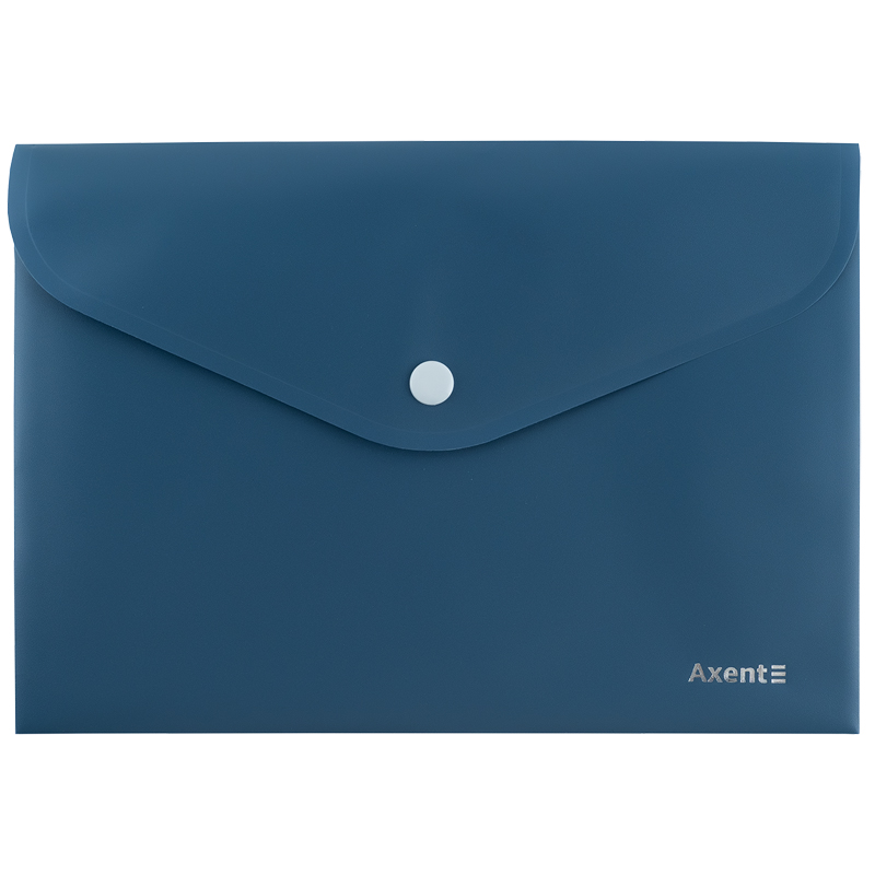 Папка на кнопці Axent Earth colors 1522-29-A, А5, синій