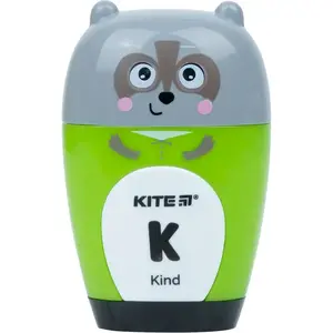 Точилка Kite з контейнером та гумкою Jungle K21-366 . Фото 8
