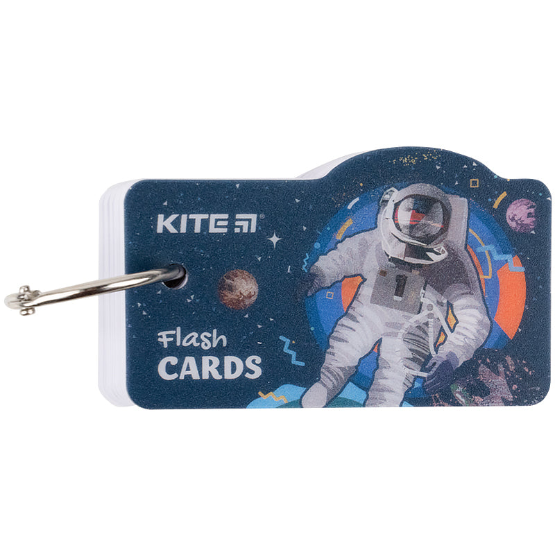 Картки для запису іноземних слів Kite Сosmonaut 80 аркушів K21-358-1
