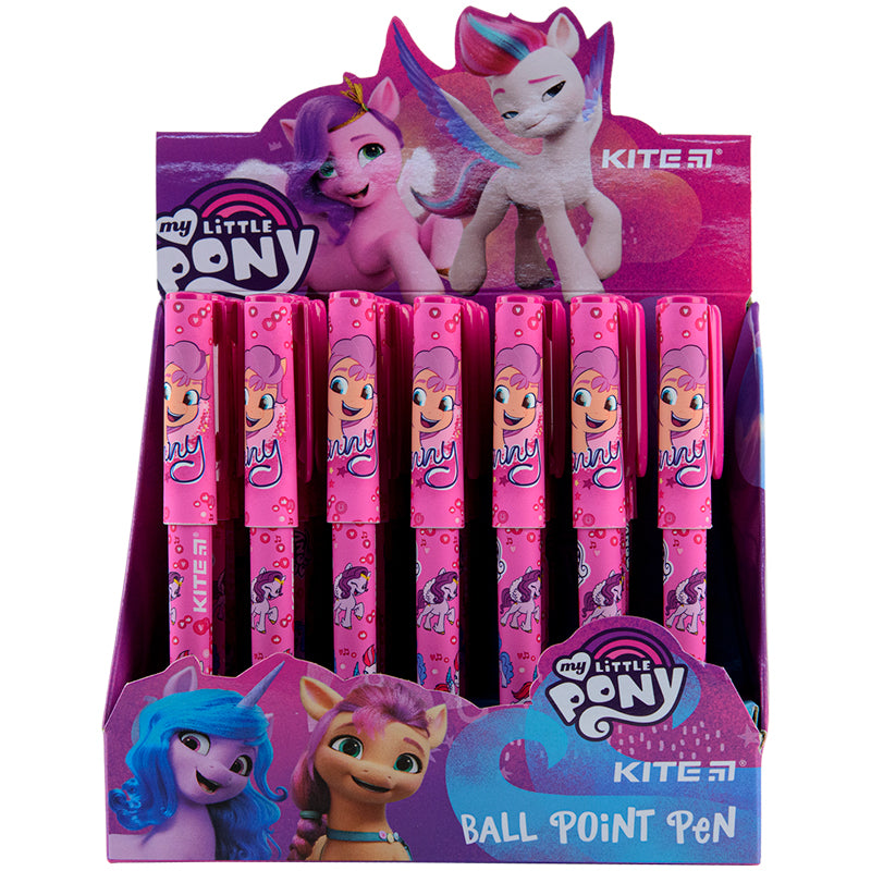 Ручка кулькова Kite My Little Pony LP22-412, синя. Фото 4