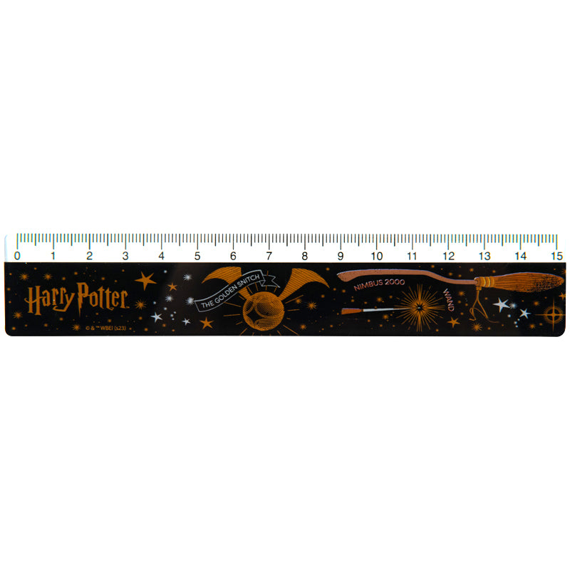 Лінійка пластикова Kite Harry Potter HP23-090, 15 см