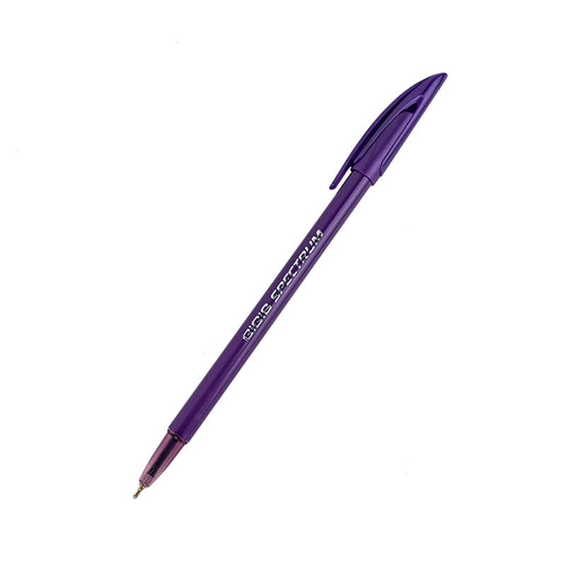 Ручка кулькова Unimax Spectrum, фіолетова UX-100-11