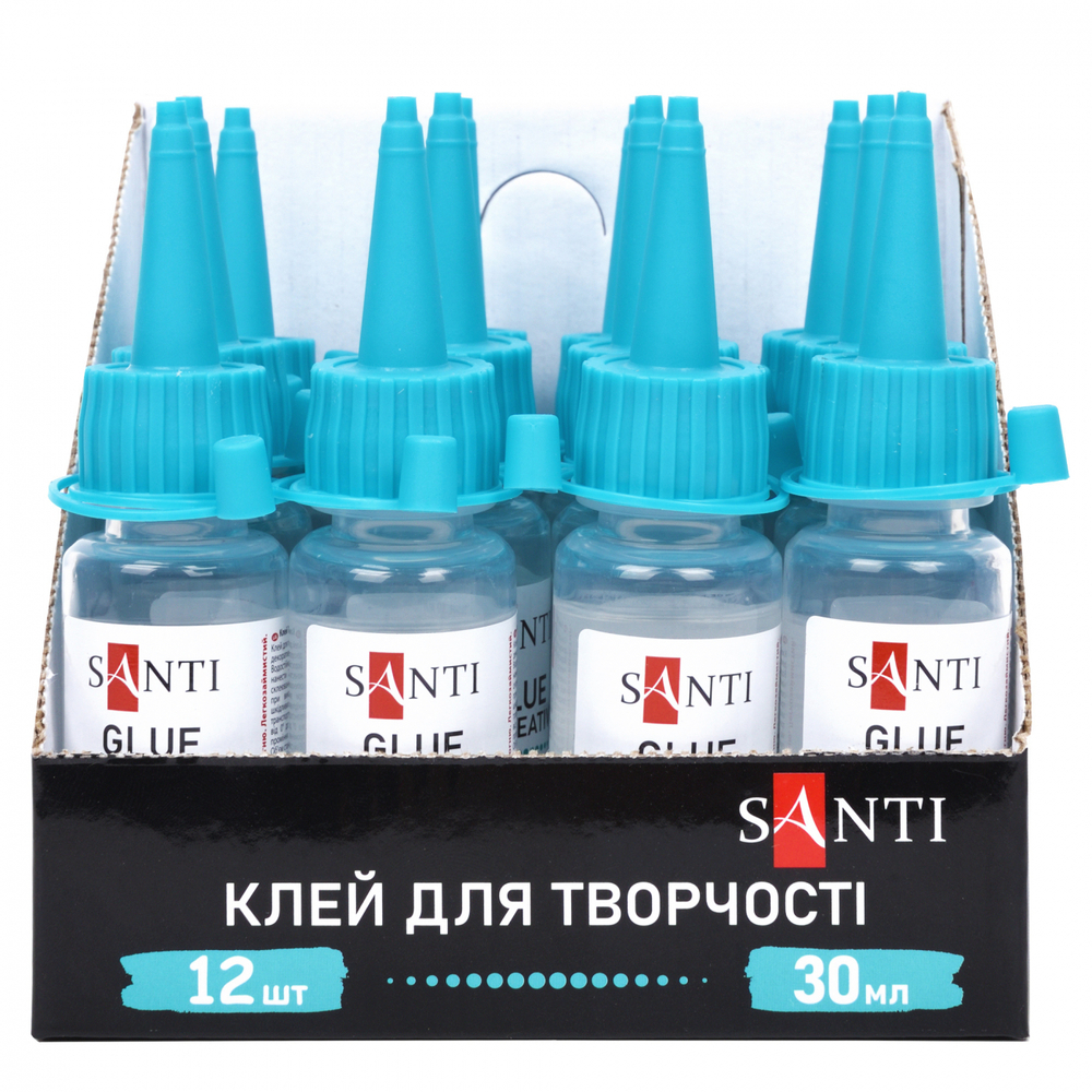 Клей SANTI для творчості 30 мл 320297. Фото 2