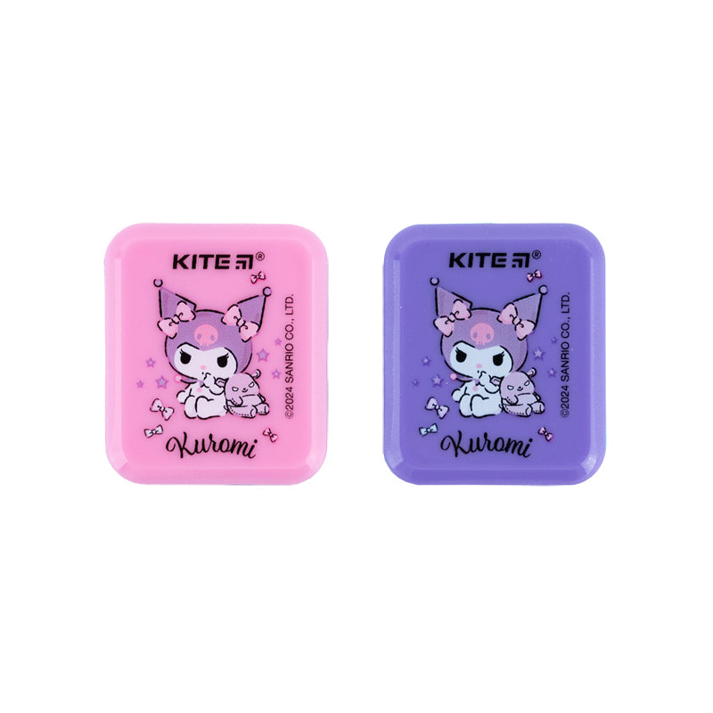 Точилка з контейнером прямокутна Kite Kuromi HK24-116. Фото 2