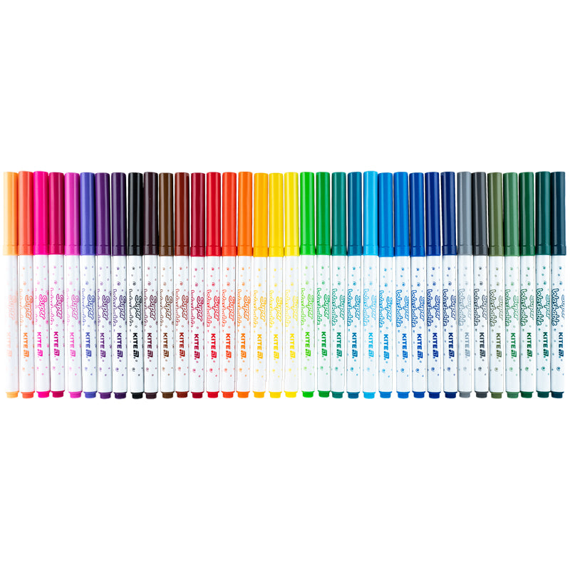 Фломастери Kite Creative Superwashable 36 кольорів  K-1154. Фото 2