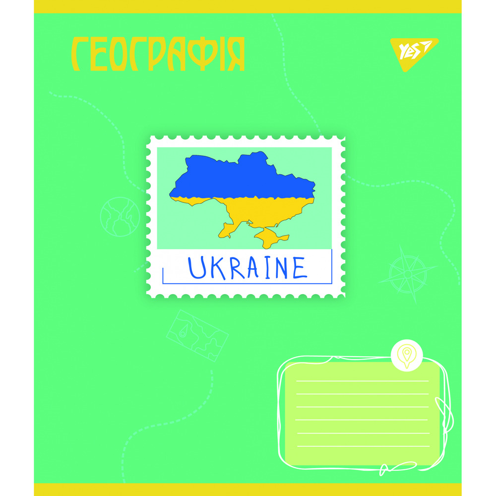 Зошит предметний YES 48 аркушів Ukraine forever набір 8 видів 766790. Фото 4