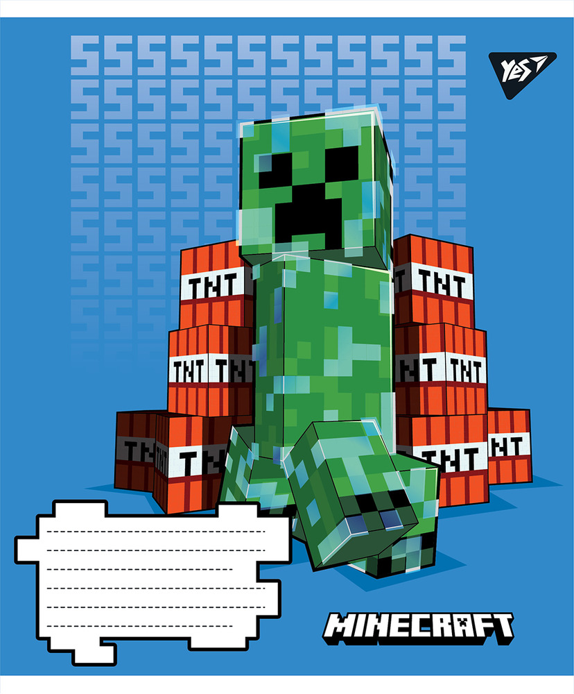 Зошит шкільний YES Minecraft 12 аркушів лінія 766205. Фото 4