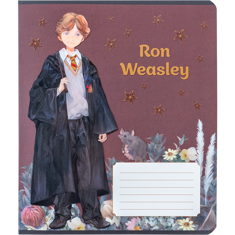 Зошит шкільний Kite Harry Potter 18 аркушів, клітинка HP24-236. Фото 9