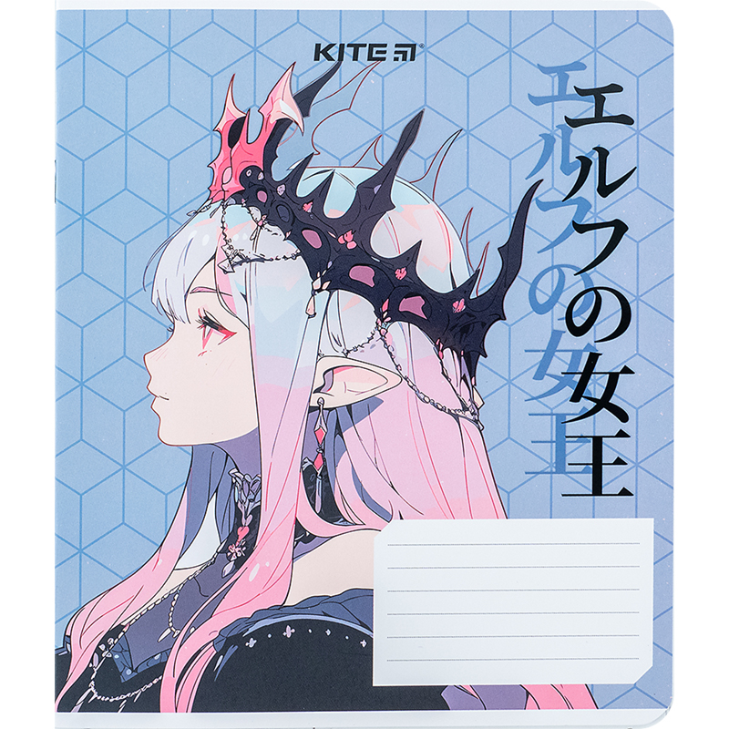 Зошит шкільний Kite Anime K24-236-2, 18 аркушів, клітинка. Фото 9