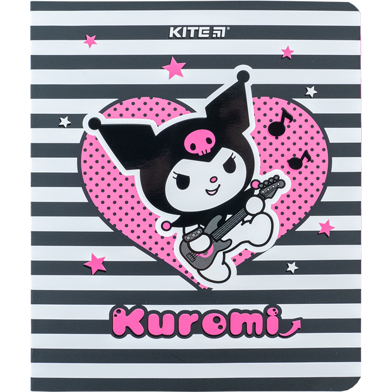 Зошит шкільний Kite Kuromi 24 аркуша, клітинка HK24-238. Фото 11