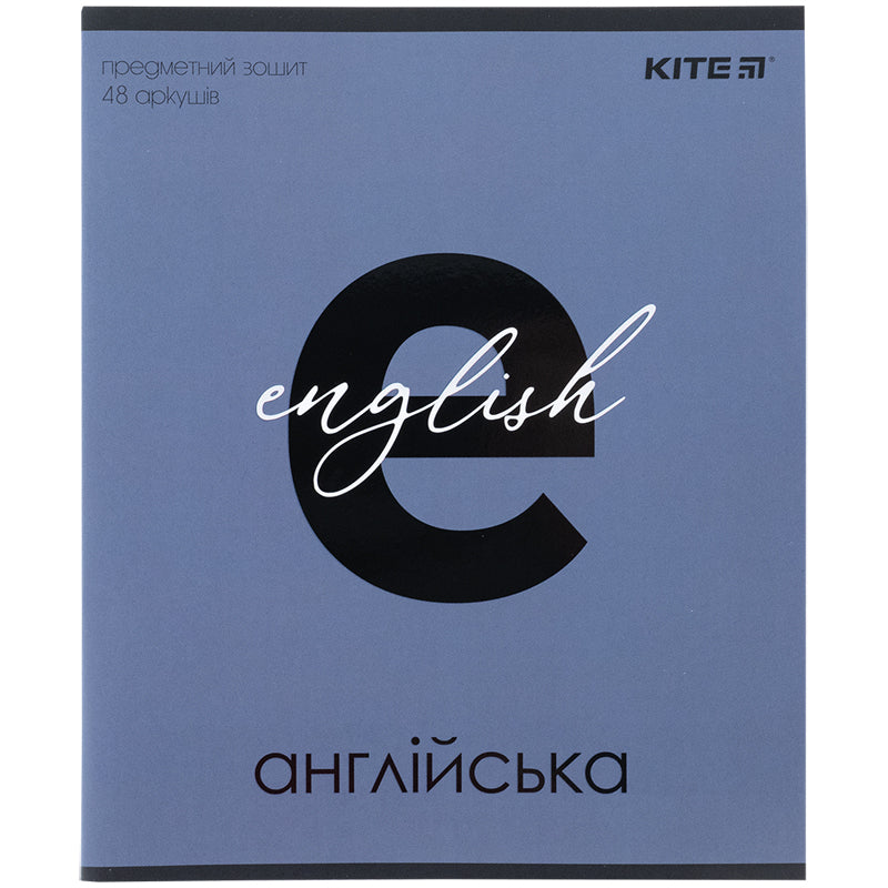 Зошит предметний Kite Letters 48 аркушів, набір 8 шт K24-240-1. Фото 2