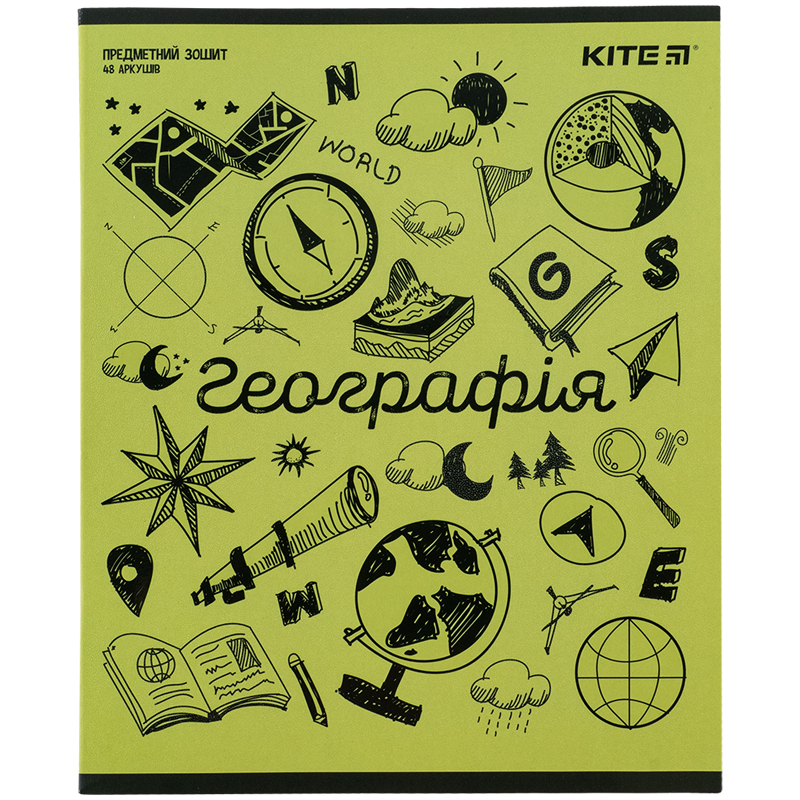 Зошит предметний Kite Sketch 48 аркушів, набір 8 шт K24-240-17. Фото 30
