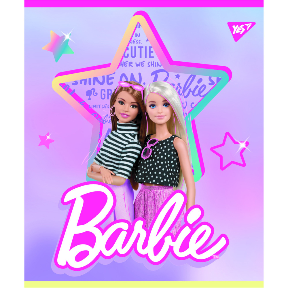Зошит шкільний YES Barbie 12 аркушів лінія 766803. Фото 4