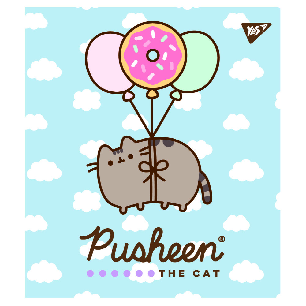 Зошит шкільний YES Pusheen 12 аркушів лінія 766808. Фото 5