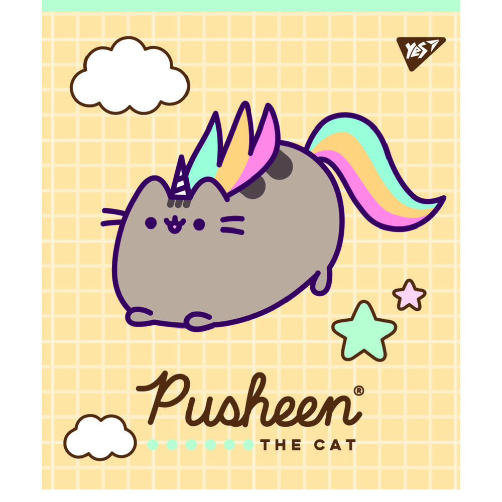Зошит шкільний YES Pusheen 12 аркушів лінія 766808. Фото 3