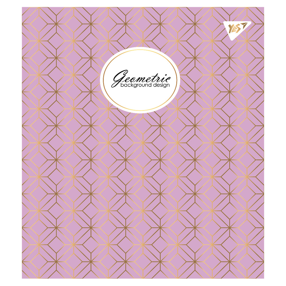Зошит шкільний YES Geometric А5 48 аркушів клітинка 766876. Фото 5