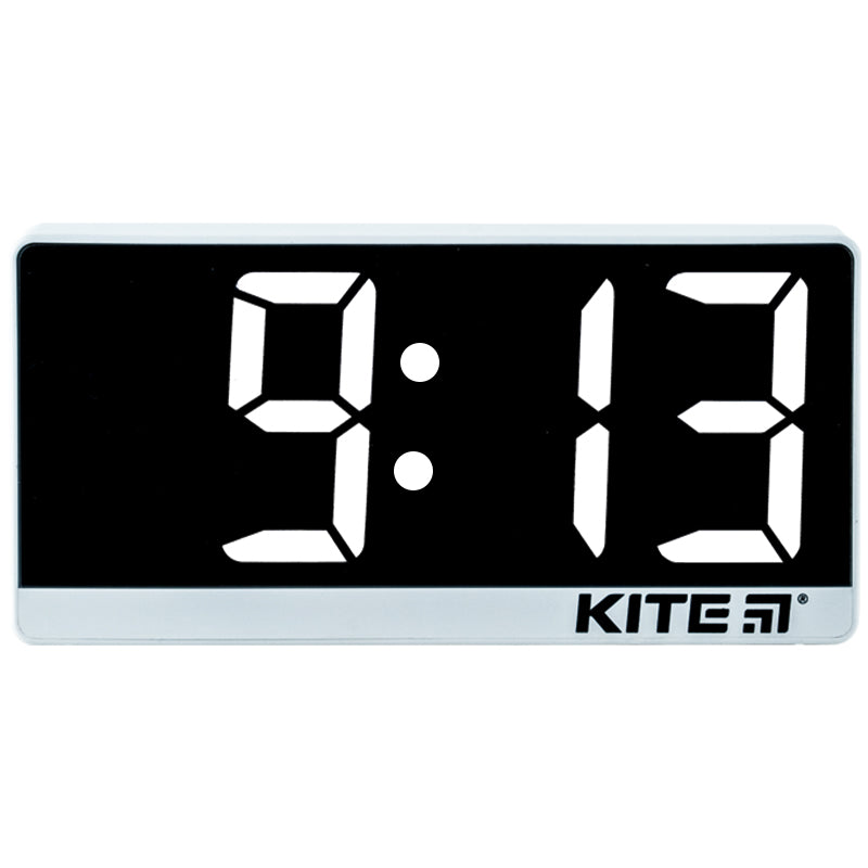 Годинник електронний цифровий Kite K24-488-2, білий. Фото 7