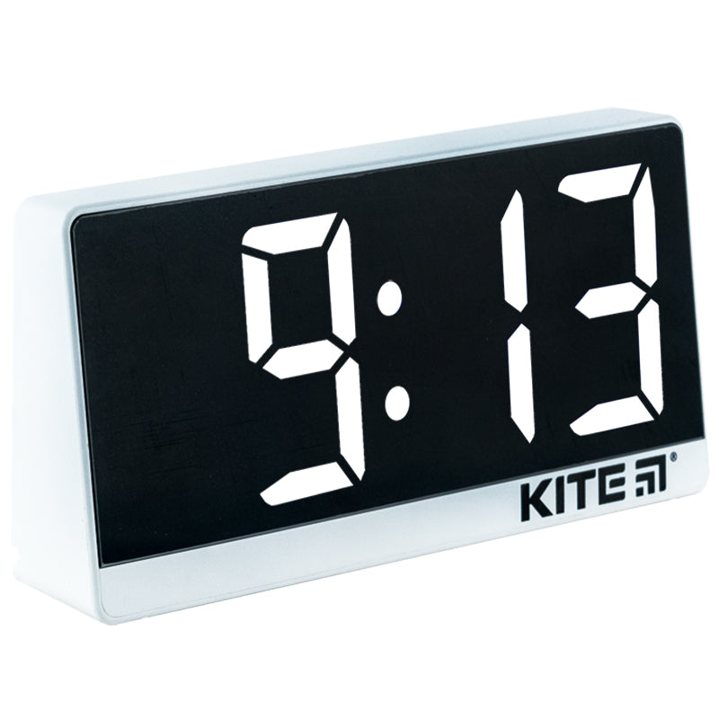 Годинник електронний цифровий Kite K24-488-2, білий. Фото 6