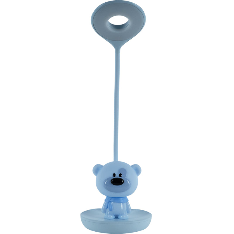 Настільна лампа LED з акумулятором Bear Kite K24-492-2-3, блакитний		