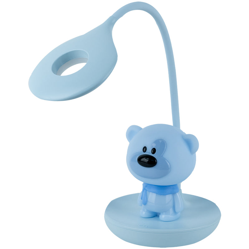 Настільна лампа LED з акумулятором Bear Kite K24-492-2-3, блакитний		. Фото 3