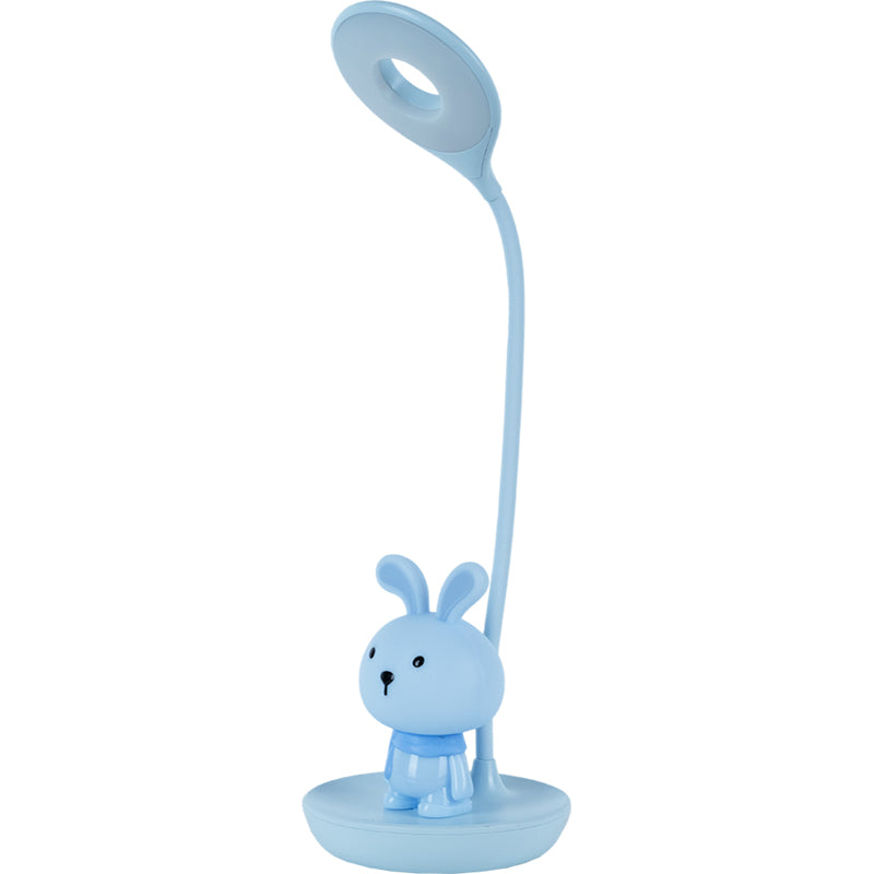 Настільна лампа LED з акумулятором Bunny Kite K24-492-1-3, блакитний. Фото 2
