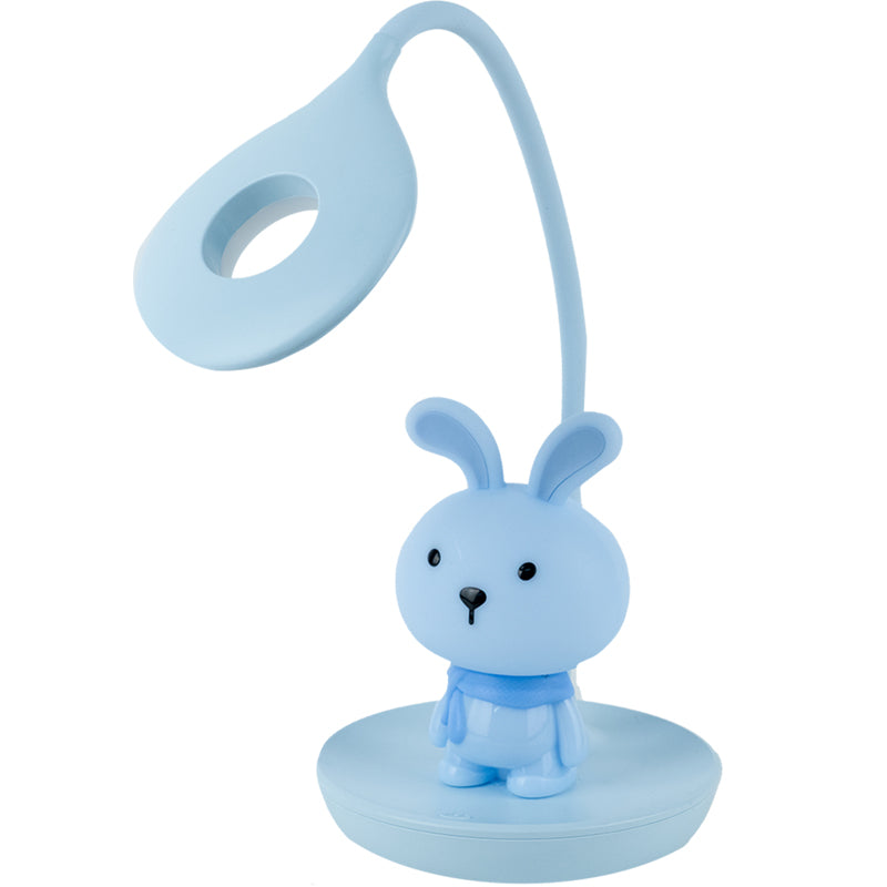 Настільна лампа LED з акумулятором Bunny Kite K24-492-1-3, блакитний. Фото 3